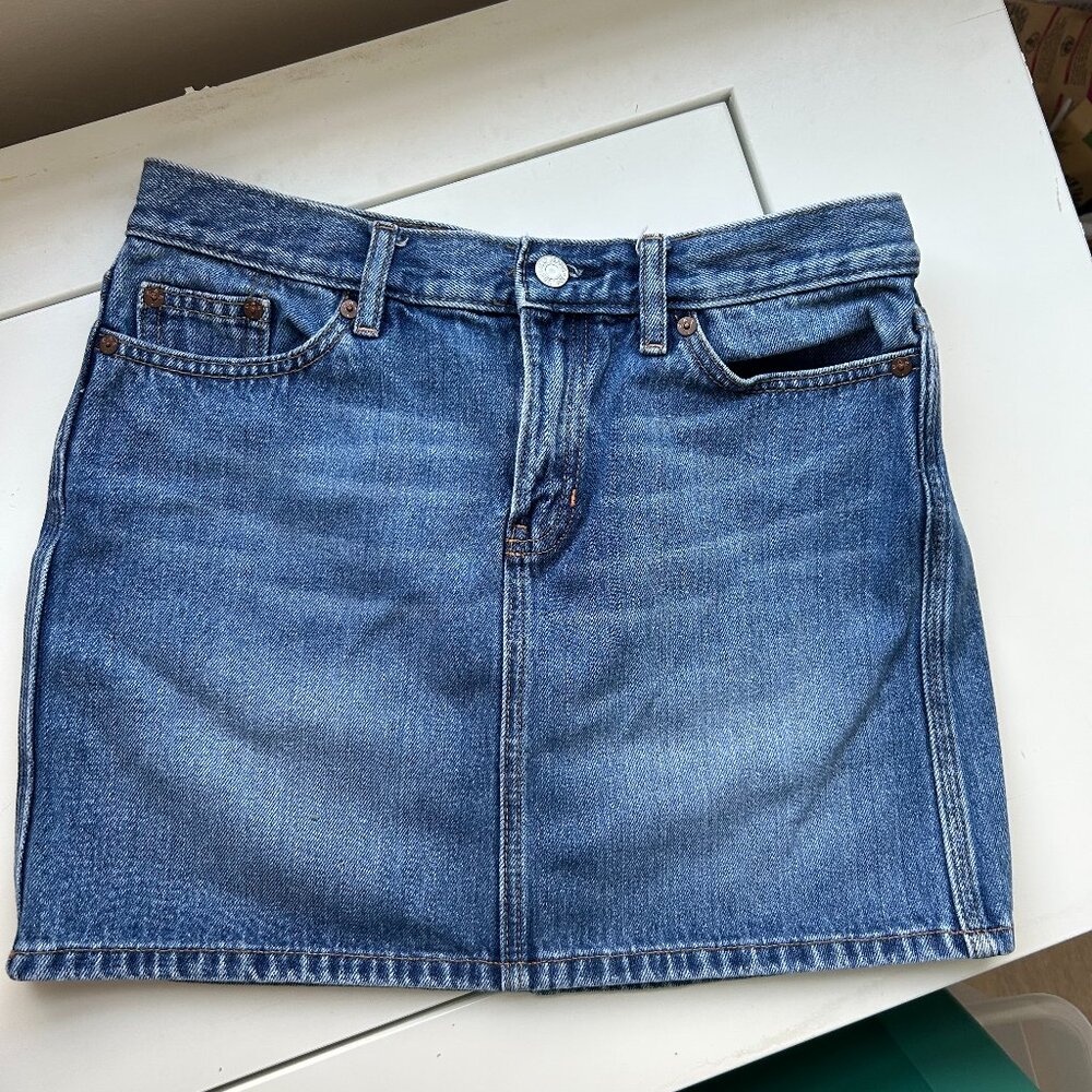 Gap Jeans Denim Mini Skirt